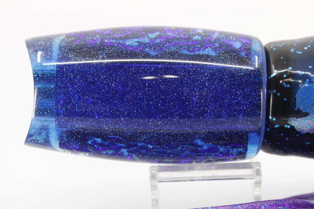 Coggin Lures Blue-Purple Dichro Blue Back Tado Mauna Kea Scoop 14" 16oz Skirted