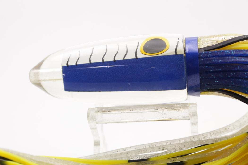 Amaral Lures Reflective/Mirrored Blue-Yellow Bullet 12" 6oz