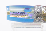 Marlin Magic Golden MOP Blue Back Red Eyes Flyer 7" 2.5oz Skirted