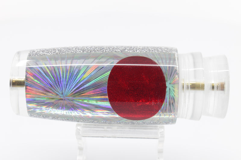 Koya Lures Silver Starburst Silver Glitter Pearl Hard Head 12" 5.2oz EZ-K