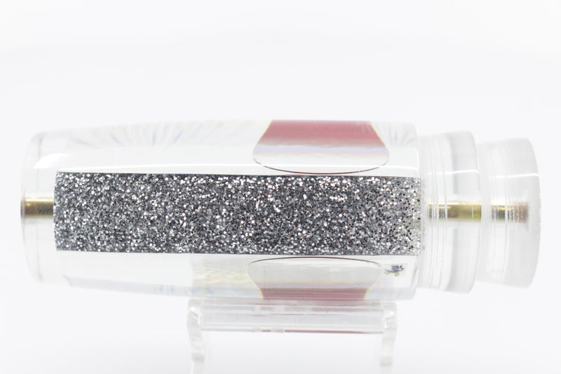 Koya Lures Silver Starburst Silver Glitter Pearl Hard Head 12" 5.2oz EZ-K