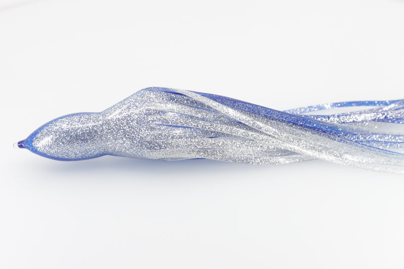 #1 TANTRUM Octopus Skirt - Blue-Silver Glitter