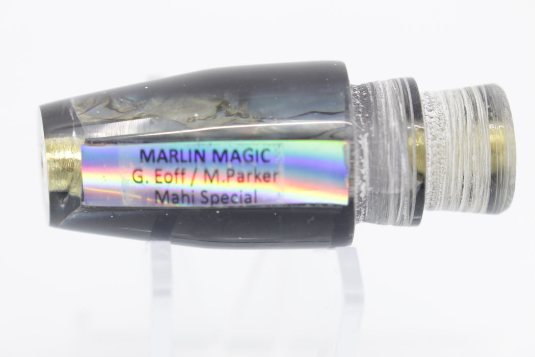 Marlin Magic Blue-Purple Abalone Shell Black Back Mahi Special 5.5" 1.1oz