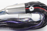 Diamond Fishing Chrome Hi-Speed Zebra Candy Jet 10" 19oz Skirted Black-Purple