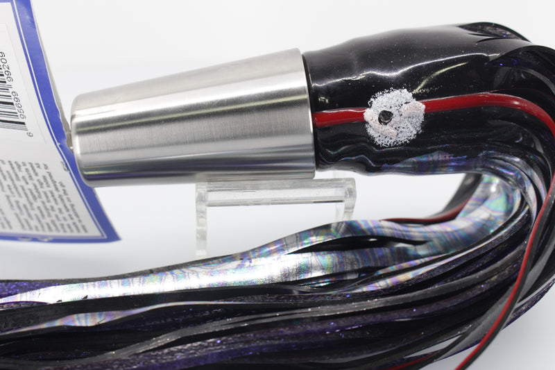 Diamond Fishing Chrome Hi-Speed Molokai Jet 10" 19oz Skirted Black-Purple
