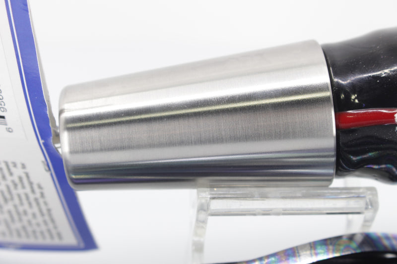 Diamond Fishing Chrome Hi-Speed Molokai Jet 10" 19oz Skirted Black-Purple