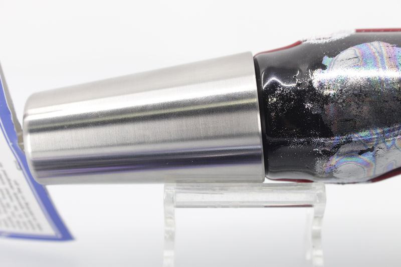 Diamond Fishing Chrome Hi-Speed Molokai Jet 10" 19oz Skirted Black-Purple