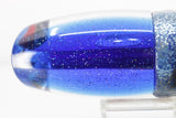 TANTRUM Lures Blue MOP Blue Glitter Back Kona Cut XL Bandit 14" 14.5oz Skirted Evil