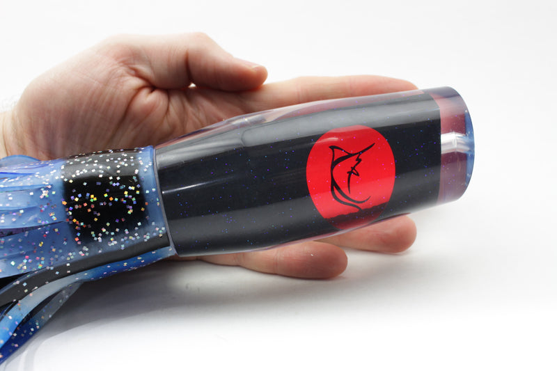Bonze Lures Black Rainbow Blue Pearl Spellbound 14" 14oz
