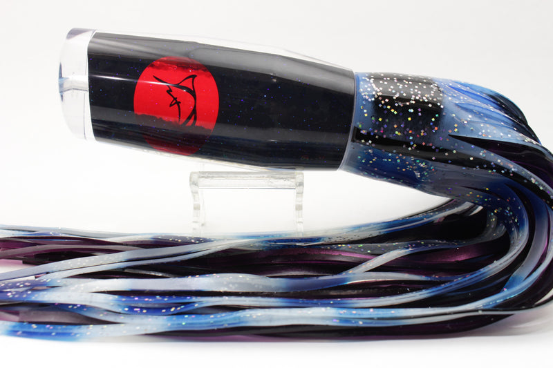 Bonze Lures Black Rainbow Blue Pearl Spellbound 14" 14oz