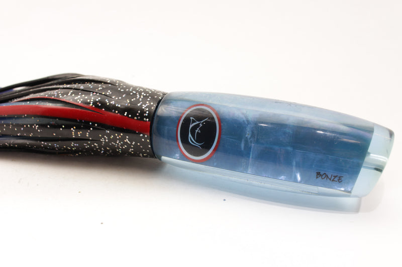 Bonze Lures Blue MOP-Black Sea Creature 12" 7.5oz