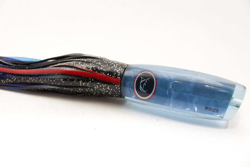 Bonze Lures Blue MOP-Black Sea Creature 12" 7.5oz