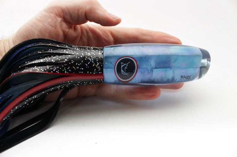 Bonze Lures Blue MOP-Black Sea Creature 12" 7.5oz