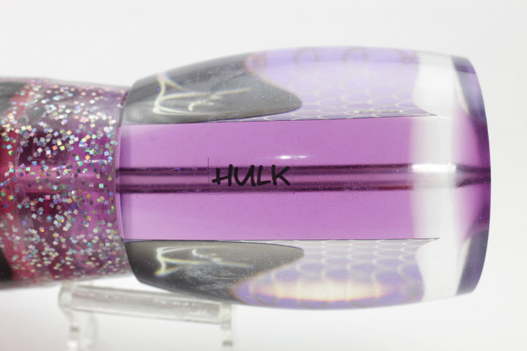 Bonze Lures Purple Rainbow Scale Transparent Purple Pearl Hulk 16" 18.5oz