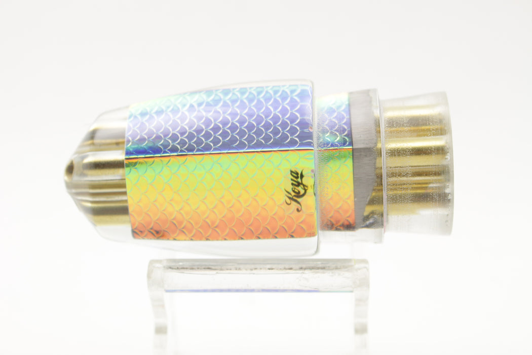 Koya Lures Rainbow Scale 4-Hole Bullet 9"+ 6oz EZ-K