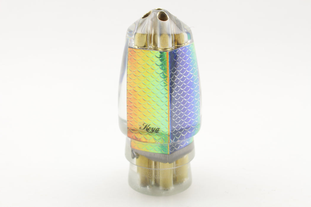Koya Lures Rainbow Scale 4-Hole Bullet 9"+ 6oz EZ-K