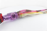 Zacatak Lures Purple Rainbow Medium Thunderstruck 9" 5.7oz Skirted Secret Stripy