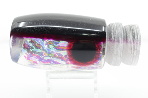 Coggin Lures Diamond Dichro Black-Purple Back Maui Plunger Invert 14" 8.5oz