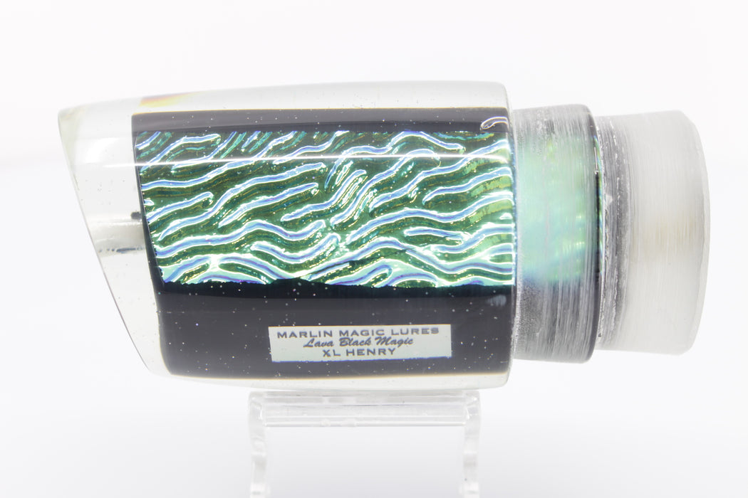 Marlin Magic Lures Turquoise-Akule Lava Black Magic XL Henry 16" 12.5oz