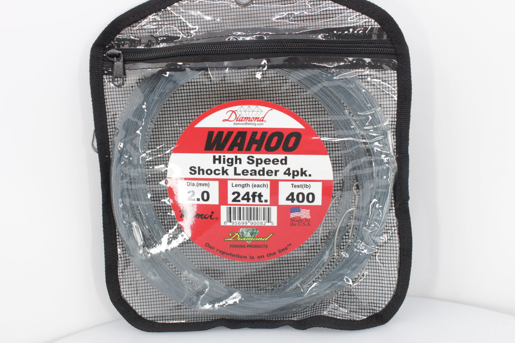 Diamond Fishing Wahoo High Speed Shock Leaders - 150lb - 24ft