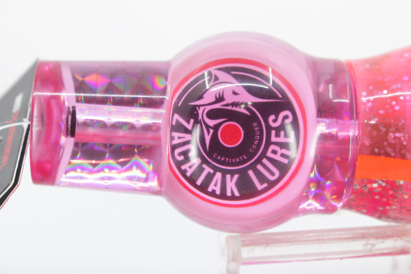 Zacatak Lures Pink Rainbow Scale Large Fatso 12" 6.7oz Skirted Pinky