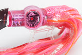 Zacatak Lures Pink Rainbow Scale Large Fatso 12" 6.7oz Skirted Hot Pinky