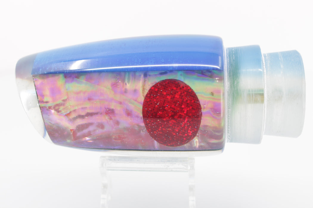 Marlin Magic Pink Awabi Shell Blue Back Red Eyes Super Dog 16" 12oz EZ-K