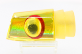 Yo-Zuri Lures RARE Yellow Mirrored Rainbow Mac Head 12" 6oz