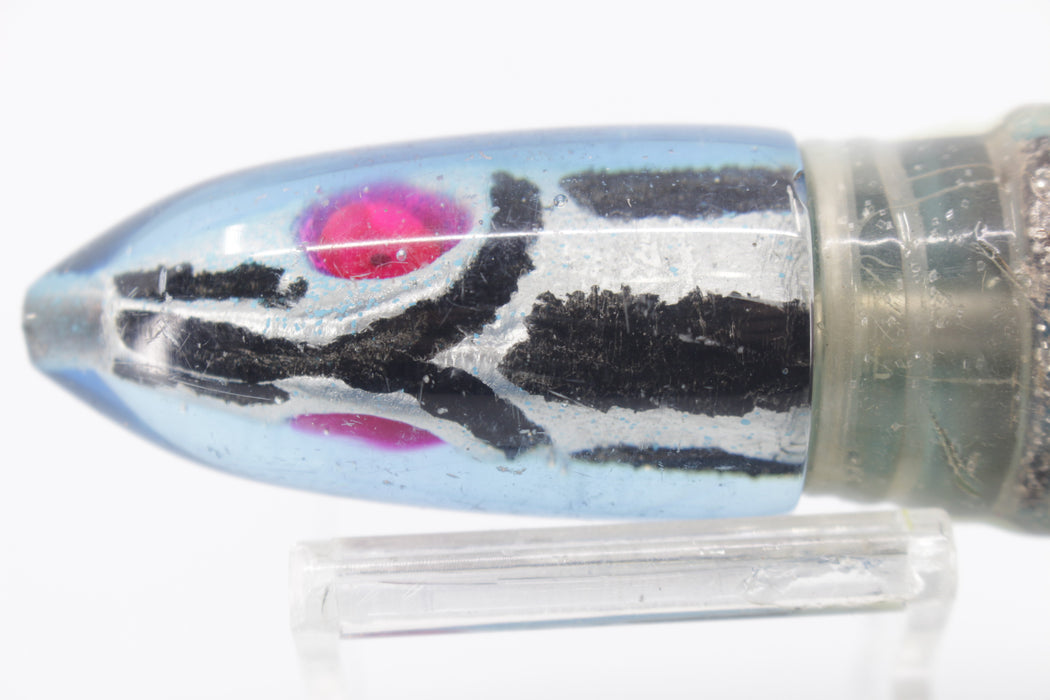 Matty Geimer Blue-Silver Fish Head Bullet 9" 4.5oz Pre-Owned