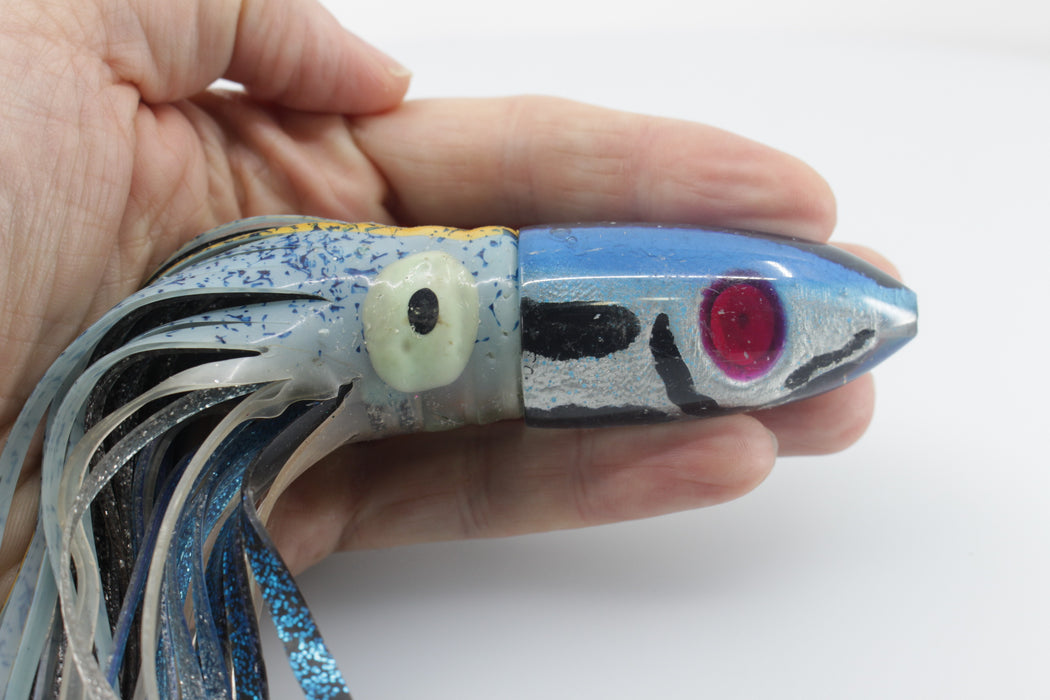 Matty Geimer Blue-Silver Fish Head Bullet 9 4.5oz Pre-Owned — GZ Lures Big  Game Supply