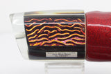 Marlin Magic Lures Red-Orange Lava Black Magic XL Henry 16" 15oz Vinyl