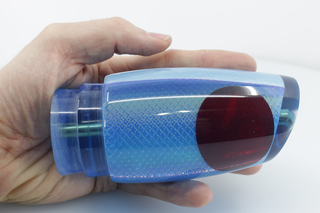 Koya Lures Ice Blue Rainbow Scale Large Poi Dog 16" 12oz EZ-K