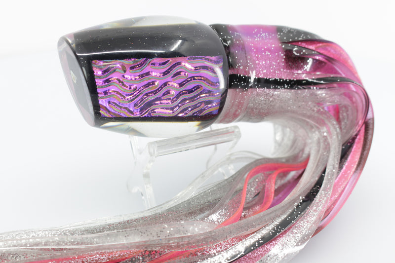 Marlin Magic Purple-Ice Blue Lava Black Magic Bog Eye 14" 11oz Skirted