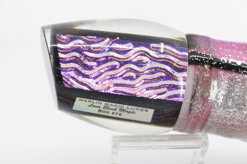 Marlin Magic Purple-Ice Blue Lava Black Magic Bog Eye 14" 11oz Skirted