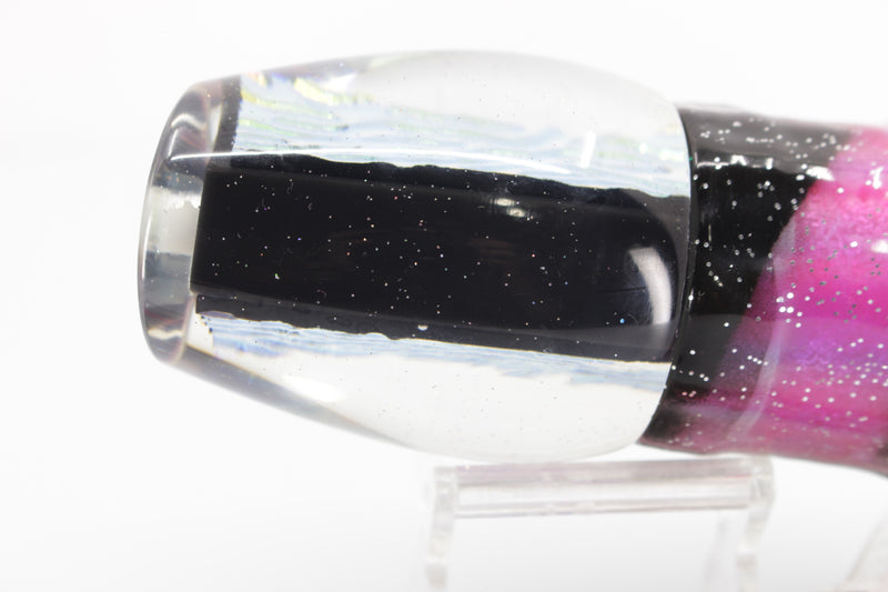 Marlin Magic Purple-Ice Blue Lava Black Magic Bog Eye 14" 11oz Skirted