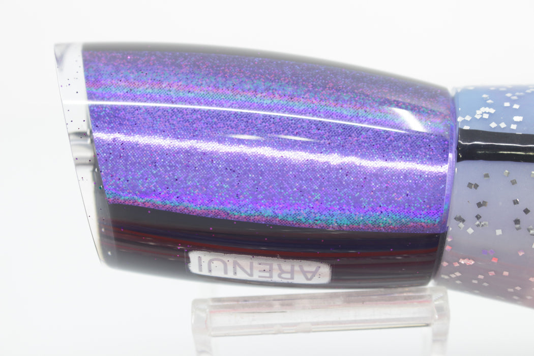 Bonze Lures Purple Rainbow Black Pearl Arenui 12" 11oz