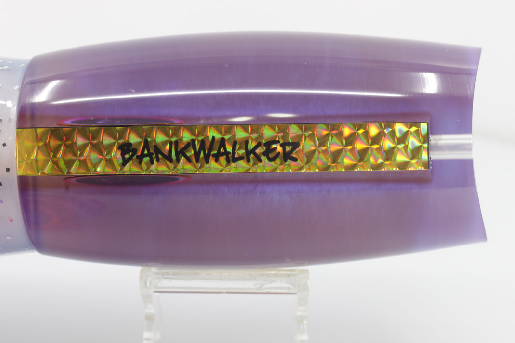 Bonze Lures Gold Rainbow Scale Purple Pearl Back Bankwalker Teaser 16" 26oz