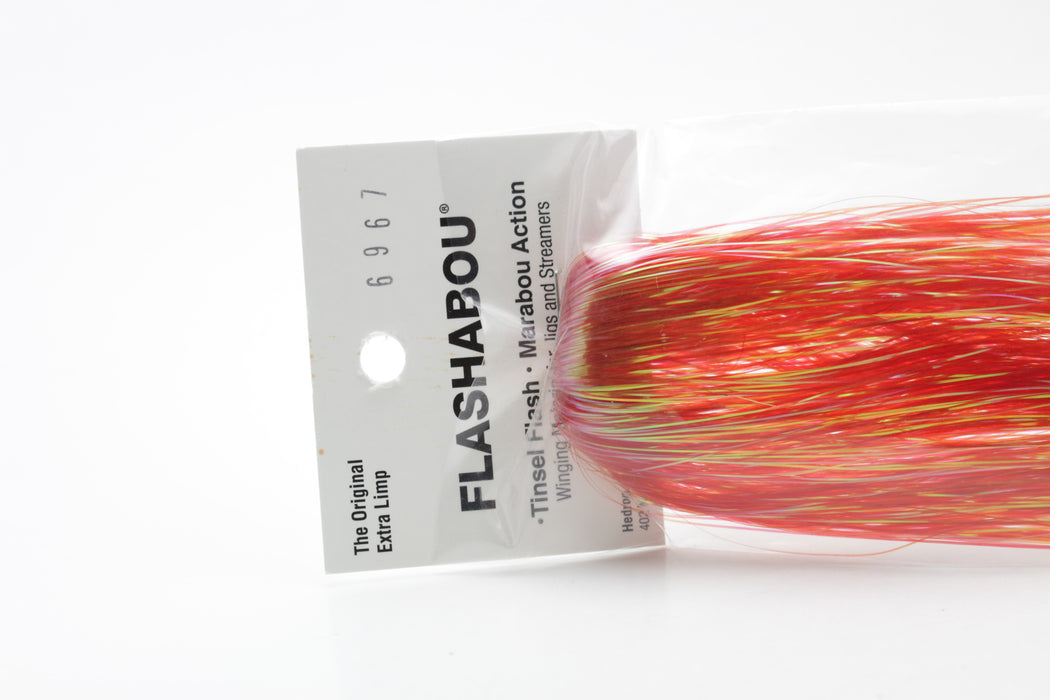 Flashabou Dyed-Pearl 10" Color #6967 - Orange