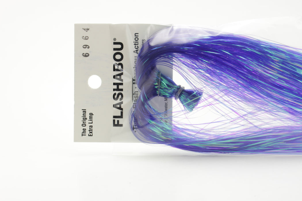 Flashabou Dyed-Pearl 10" Color #6964 - Dark Blue