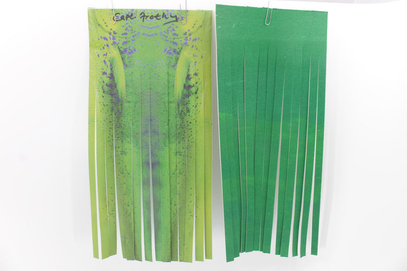 Frothy "A La Vive" Pre-Cut Vinyl Sheets - Mahi Green V1