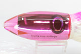 Moyes Lures Pink Mirrored Large Ono Bullet 14" 12oz Flashabou