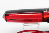 Moyes Lures Red Mirror Black Back XL Sicario Bullet 14" 13.5oz Skirted