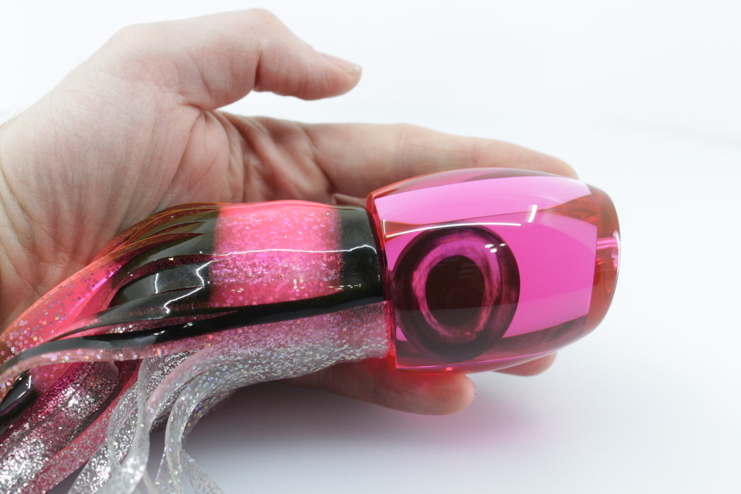 Moyes Lures Pink Mirrored Large Blaster 14" 10.7oz Skirted