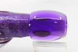 Moyes Lures White MOP Purple Back Blaster 12" 8oz Skirted