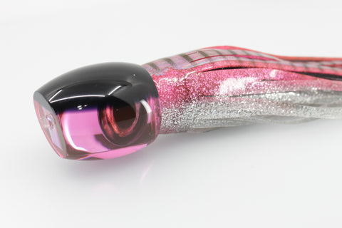 Moyes Lures Pink Mirrored Black Back Blaster 12" 8oz Skirted