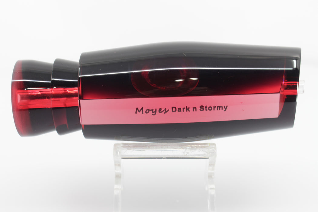 Moyes Lures Red Mirrored Black Back Dark-N-Stormy 14" 8.6oz