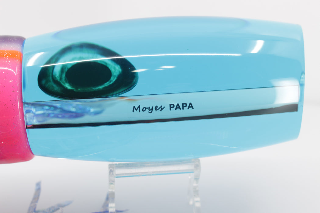 Moyes Lures Ice Blue Mirrored Papa Teaser 31oz Skirted
