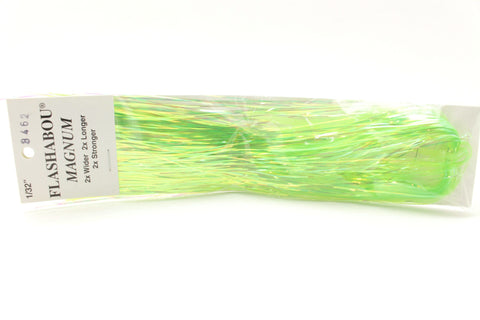 Flashabou Dyed-Pearl Magnum 20" Color #3462 - Chartreuse
