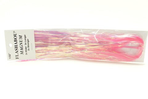 Flashabou Dyed-Pearl Magnum 20" Color #3465 - Pink
