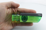 Moyes Lures Lime Green MOP Black Back Medium Pipe Bomb 12" 4.6oz